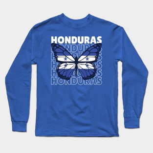 I Love Honduras // Honduran Flag // Honduran Pride Long Sleeve T-Shirt